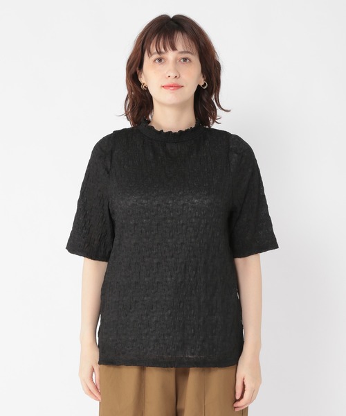 studio CLIP(スタディオクリップ)の「ナチュラルシアープルオーバー(Tシャツ/カットソー・レディース・ブラック/ブラウン/アイボリー・MEDIUM/LARGE)」の14枚目の写真