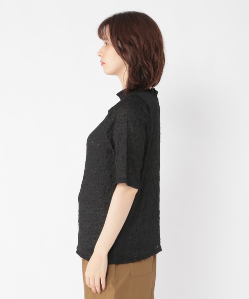 studio CLIP(スタディオクリップ)の「ナチュラルシアープルオーバー(Tシャツ/カットソー・レディース・ブラック/ブラウン/アイボリー・MEDIUM/LARGE)」の12枚目の写真