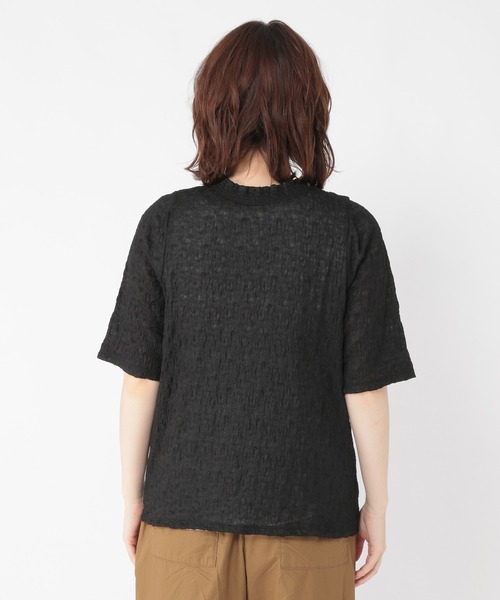 studio CLIP(スタディオクリップ)の「ナチュラルシアープルオーバー(Tシャツ/カットソー・レディース・ブラック/ブラウン/アイボリー・MEDIUM/LARGE)」の19枚目の写真