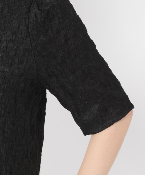 studio CLIP(スタディオクリップ)の「ナチュラルシアープルオーバー(Tシャツ/カットソー・レディース・ブラック/ブラウン/アイボリー・MEDIUM/LARGE)」の7枚目の写真