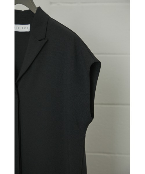RIM.ARK（リムアーク）の「Melange dolman OP（シャツワンピース