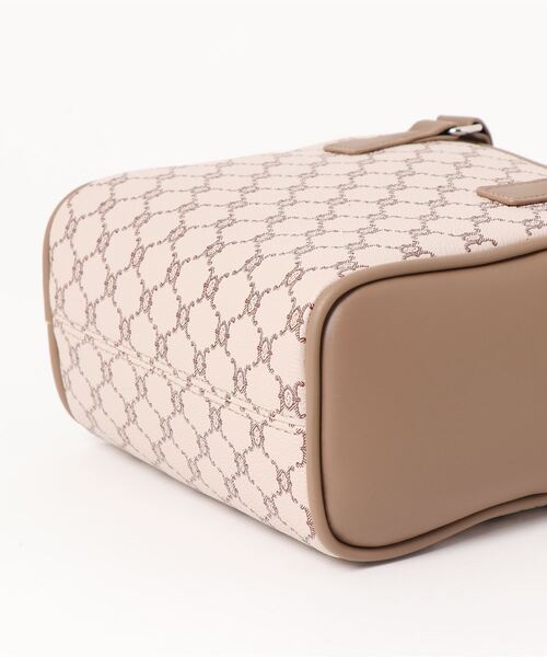 ems excite（エムズエキサイト）の「柄スクエアBAG（ボストンバッグ・レディース・ホワイト系その他/ブラウン系その他/アニマル・FREE）」の8枚目の写真