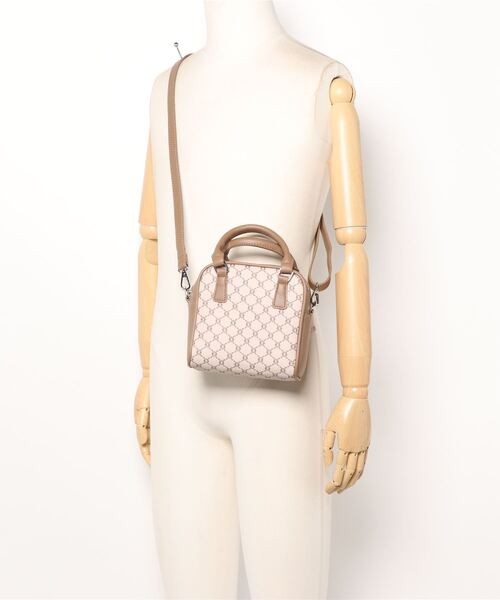 ems excite（エムズエキサイト）の「柄スクエアBAG（ボストンバッグ・レディース・ホワイト系その他/ブラウン系その他/アニマル・FREE）」の10枚目の写真