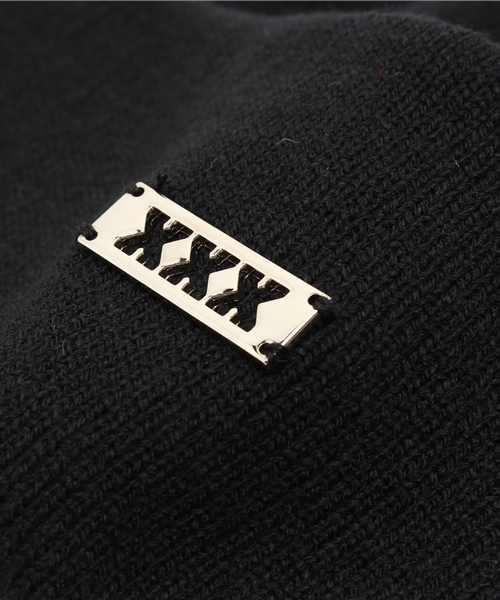 WEGO（ウィゴー）の「WEGO/プレートニットキャップ（ニットキャップ/ビーニー・メンズ・ブラック/杢グレー/イエロー/オレンジ・FREE）」の7枚目の写真