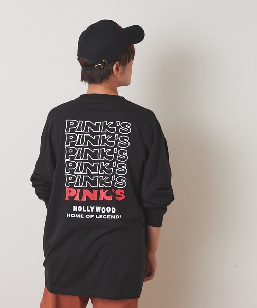 CIAOPANIC TYPY（チャオパニックティピー）の「PINKSフォトプリントロンTee（Tシャツ/カットソー・メンズ・ホワイト/ブラック/ピンク・S/M/L）」の17枚目の写真