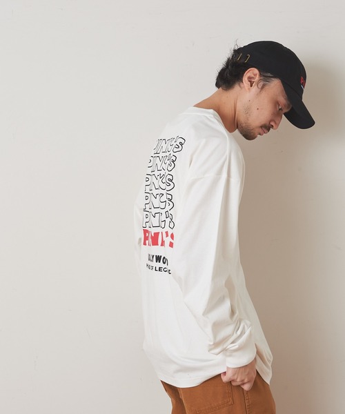 CIAOPANIC TYPY（チャオパニックティピー）の「PINKSフォトプリントロンTee（Tシャツ/カットソー・メンズ・ホワイト/ブラック/ピンク・S/M/L）」の10枚目の写真