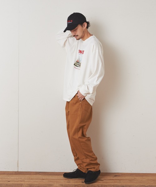 CIAOPANIC TYPY（チャオパニックティピー）の「PINKSフォトプリントロンTee（Tシャツ/カットソー・メンズ・ホワイト/ブラック/ピンク・S/M/L）」の13枚目の写真