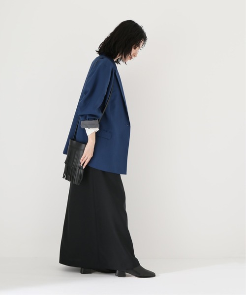 JOINT WORKS(ジョイントワークス)の「J-TRギャバ 1Bダブルジャケット(テーラードジャケット・レディース・チャコールグレー/ネイビー・FREE)」の22枚目の写真