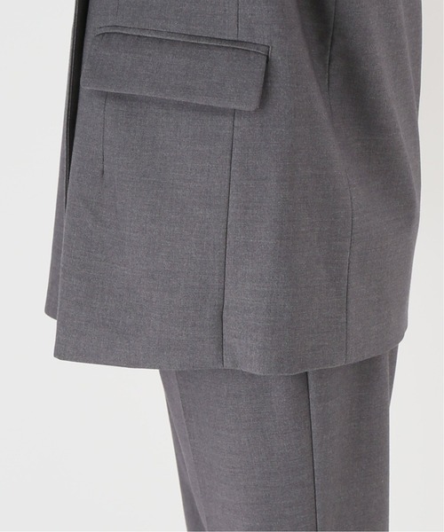 JOINT WORKS(ジョイントワークス)の「J-TRギャバ 1Bダブルジャケット(テーラードジャケット・レディース・チャコールグレー/ネイビー・FREE)」の12枚目の写真