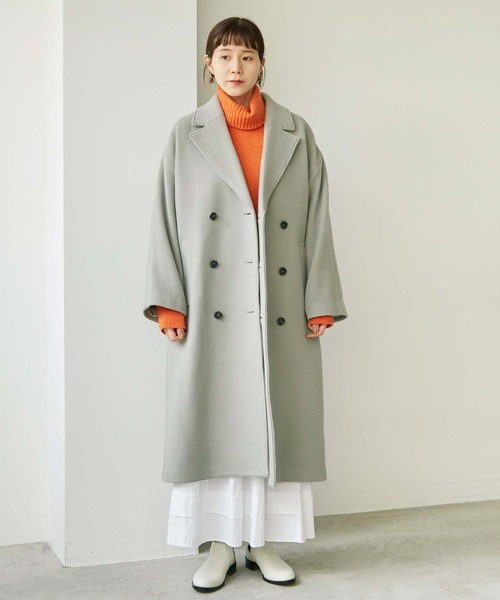 note et silence （ノートエシロンス）の「COLCHIS 5Gタートルプルオーバー（ニット/セーター・レディース・オレンジ/ベージュ/グレー/ブルー・FREE）」の18枚目の写真