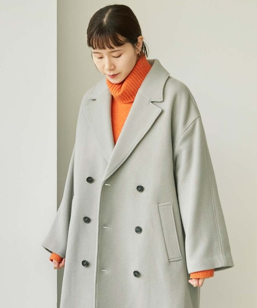 note et silence （ノートエシロンス）の「COLCHIS 5Gタートルプルオーバー（ニット/セーター・レディース・オレンジ/ベージュ/グレー/ブルー・FREE）」の20枚目の写真