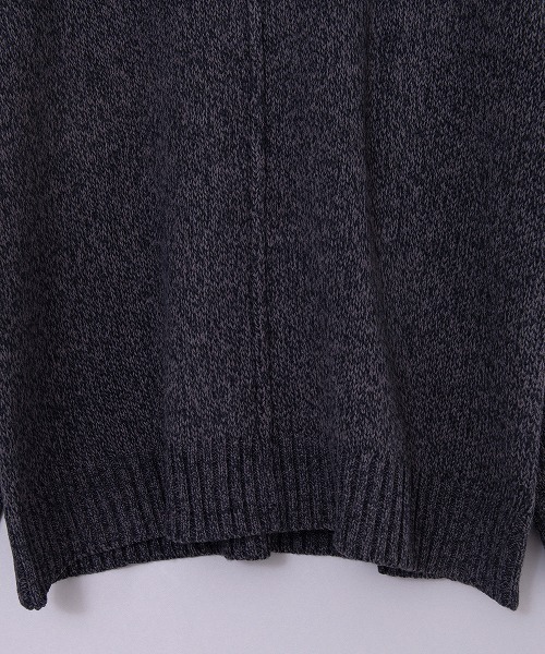 ＪＵＧＬＡＮＳ（ユグランス）の「Revo.　5G ABヤーンリンキングクルーネックニット（ニット/セーター・メンズ・カーキ/ブラック/ホワイト/ベージュ・M/L）」の17枚目の写真