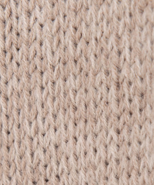 ＪＵＧＬＡＮＳ（ユグランス）の「Revo.　5G ABヤーンリンキングクルーネックニット（ニット/セーター・メンズ・カーキ/ブラック/ホワイト/ベージュ・M/L）」の19枚目の写真