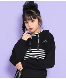 ANAP GｉRL | ショート丈フーディートップス(Tシャツ/カットソー)