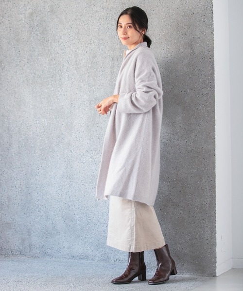 LEPSIM（レプシィム）の「オックスポンチョシャツ　957800（シャツ/ブラウス・レディース・ライトグリーン/オフホワイト/ネイビー・FREE）」の15枚目の写真