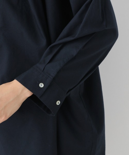 LEPSIM（レプシィム）の「オックスポンチョシャツ　957800（シャツ/ブラウス・レディース・ライトグリーン/オフホワイト/ネイビー・FREE）」の16枚目の写真