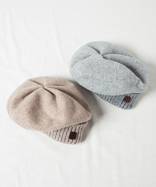 Glow バスクニットワッチベレー / Knit Beret（ハンチング