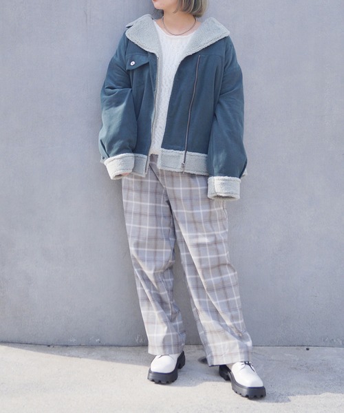 179/WG(イチナナキュウダブルジー)の「スラブヤーンニットプル(ニット/セーター・レディース・オフホワイト/オレンジ/ブルー/グリーン・FREE)」の19枚目の写真