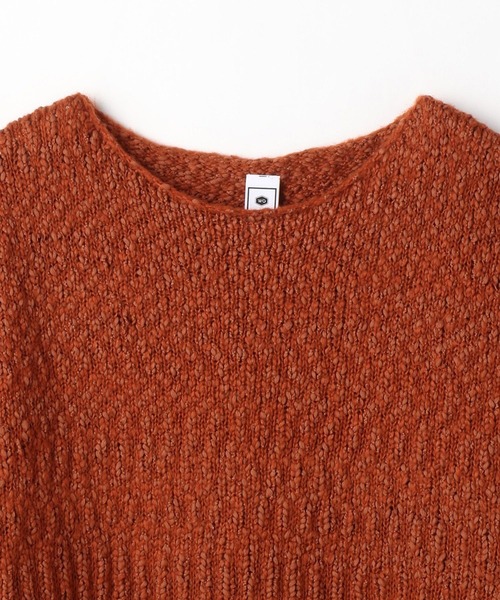 179/WG(イチナナキュウダブルジー)の「スラブヤーンニットプル(ニット/セーター・レディース・オフホワイト/オレンジ/ブルー/グリーン・FREE)」の10枚目の写真