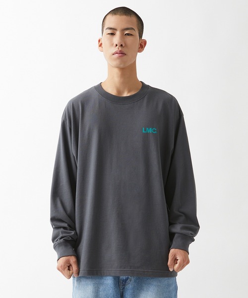 LMCの「【LMC】ESSENTIAL OG LONG SLV TEE / エルエムシー エッセンシャル OG ロゴ ロングスリーブ Tシャツ（Tシャツ/カットソー・メンズ・ホワイト/チャコールグレー/ブラック・SMALL/MEDIUM/X-LARGE/LARGE）」の19枚目の写真