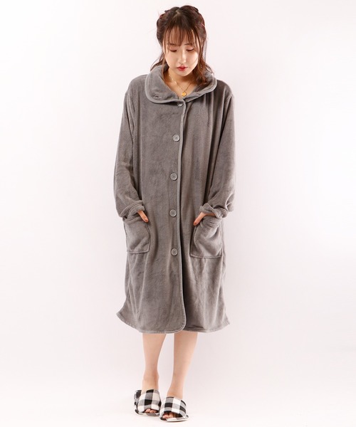 FUNALIVE（ファンアライブ）の「After nine ブランケットローブ（ガウン/バスローブ・レディース・ベージュ/グレー/ベージュ系その他/グレー系その他/ベージュ系その他2/グレー系その他2・FREE）」の22枚目の写真