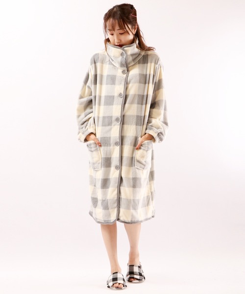 FUNALIVE（ファンアライブ）の「After nine ブランケットローブ（ガウン/バスローブ・レディース・ベージュ/グレー/ベージュ系その他/グレー系その他/ベージュ系その他2/グレー系その他2・FREE）」の12枚目の写真