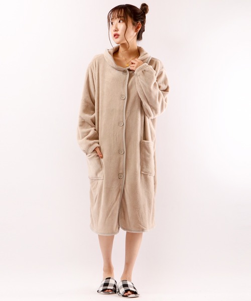 FUNALIVE（ファンアライブ）の「After nine ブランケットローブ（ガウン/バスローブ・レディース・ベージュ/グレー/ベージュ系その他/グレー系その他/ベージュ系その他2/グレー系その他2・FREE）」の16枚目の写真