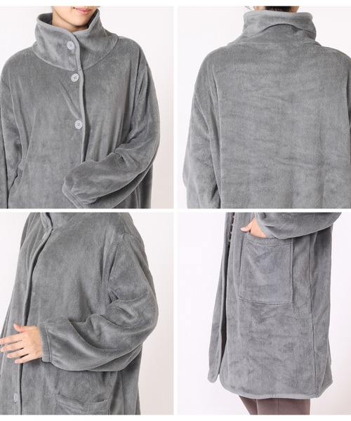 FUNALIVE（ファンアライブ）の「After nine ブランケットローブ（ガウン/バスローブ・レディース・ベージュ/グレー/ベージュ系その他/グレー系その他/ベージュ系その他2/グレー系その他2・FREE）」の8枚目の写真