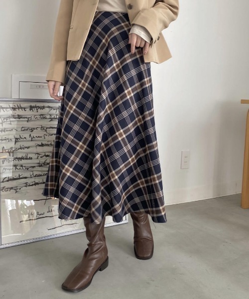 mood for a day(ムードフォーアデイ)の「square socks long boots / スクエアソックスロングブーツ(ブーツ・レディース・ブラック/ブラウン・23.5cm/24.5cm/23.0cm/24.0cm/25.0cm)」の17枚目の写真