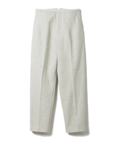 CLEARIMPRESSION (クリアインプレッション)の「圧縮ウール タックテーパードパンツ【セットアップ対応】(その他パンツ・レディース・パープル/アイボリー/キャメル・9号/7号)」の11枚目の写真