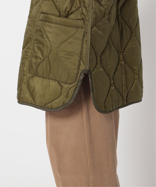 417 EDIFICE（フォーワンセブンエディフィス）の「◆ミリタリーライナーキルティングジャケット（モッズコート・メンズ・ブラック/ネイビー/カーキ・SMALL/MEDIUM/LARGE）」の7枚目の写真