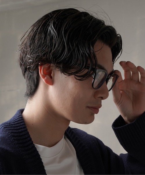 SPINNS（スピンズ）の「ウェリントンタイプ伊達眼鏡（メガネ・メンズ・ブラック/ブラウン・ONESIZE）」の20枚目の写真