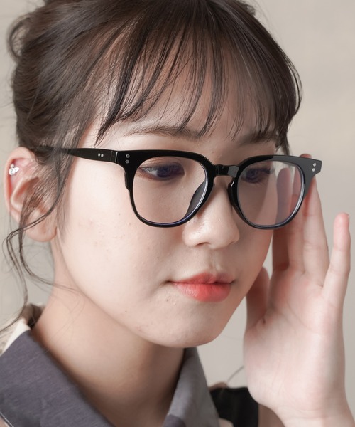 SPINNS（スピンズ）の「ウェリントンタイプ伊達眼鏡（メガネ・メンズ・ブラック/ブラウン・ONESIZE）」の16枚目の写真