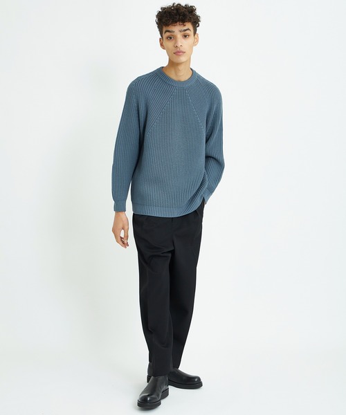 BATONER（バトナー）の「STUDIOUS別注 シグネチャークルーネックニット