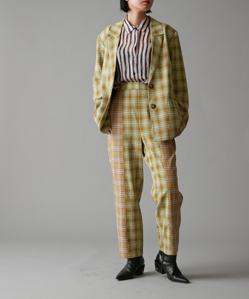 ear PAPILLONNER（イアパピヨネ）の「【resume(レジュメ)】コンビチェックパンツ（その他パンツ・レディース・チェック・FREE）」の15枚目の写真