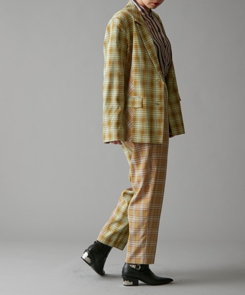 ear PAPILLONNER（イアパピヨネ）の「【resume(レジュメ)】コンビチェックパンツ（その他パンツ・レディース・チェック・FREE）」の21枚目の写真