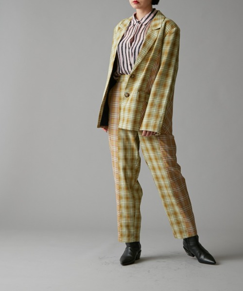 ear PAPILLONNER（イアパピヨネ）の「【resume(レジュメ)】コンビチェックパンツ（その他パンツ・レディース・チェック・FREE）」の13枚目の写真