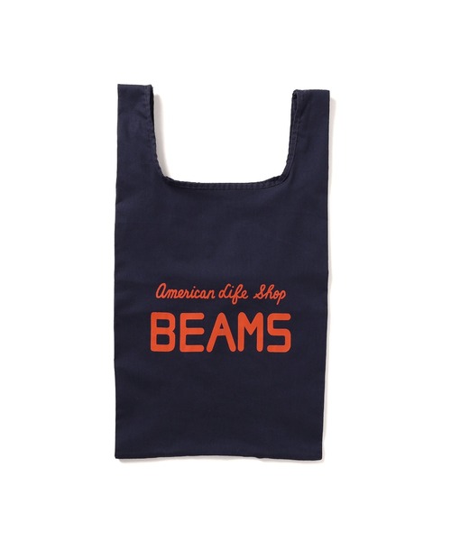 BEAMS(ビームス)の「BEAMS / 『45th Classic Logo Products』 PACKABLE TOTE BAG(トートバッグ・メンズ・ブラック/ネイビー/ナチュラル・ONE SIZE)」の13枚目の写真