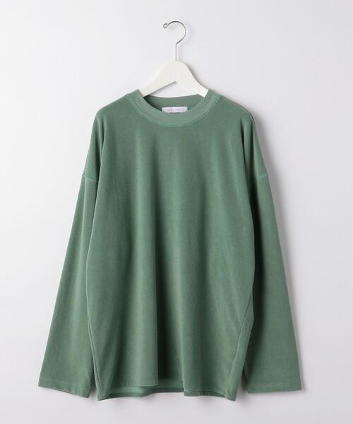 BRACTMENT(ブラクトメント)の「<BRACTMENT(ブラクトメント)>ハイゲージ パイル クルーネック カットソー(Tシャツ/カットソー・メンズ・ナチュラル/ケリー・40/36/38)」の2枚目の写真