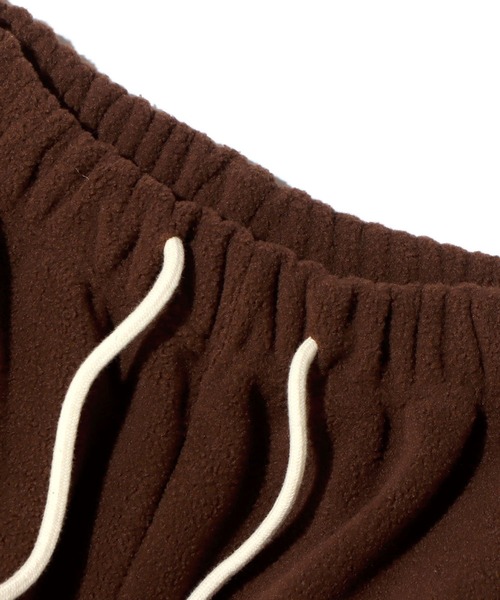 atmos pink（アトモスピンク）の「atmos pink ボア スウェットパンツ / アトモスピンク ボア スウェットパンツ（スウェットパンツ・レディース・ベージュ/ブラウン/チャコール・FREE）」の15枚目の写真