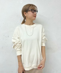 SHENERY | バックV裏毛プルオーバー(Tシャツ/カットソー)