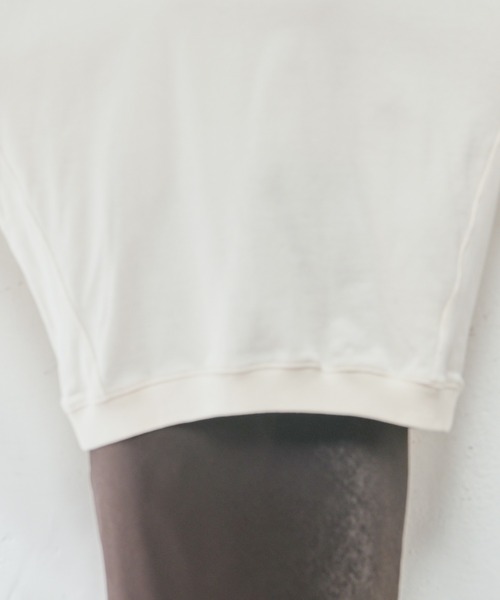 SHENERY（シーナリー）の「バックV裏毛プルオーバー（Tシャツ/カットソー・レディース・オフホワイト/グレー系その他/ピンク・FREE）」の13枚目の写真