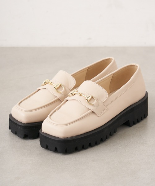 Chico（チコ）の「スクエアトゥローファー（ローファー）」 - WEAR