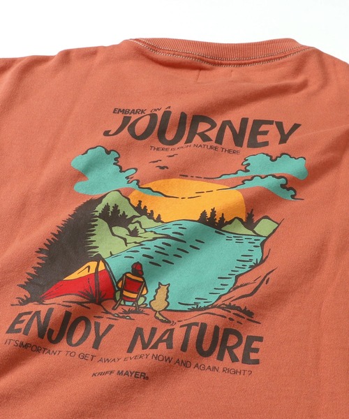 KRIFF MAYER Lady's Collection(クリフメイヤーレディースコレクション)の「ビッグシルエットミニ裏毛クルー(スウェット・レディース・ネイビー/オフホワイト/サックスブルー/オレンジ/その他5/カラフル・MEDIUM/LARGE)」の21枚目の写真