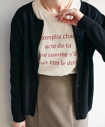 DISCOAT | 【WEB限定】センテンスロゴロングTシャツ(Tシャツ/カットソー)