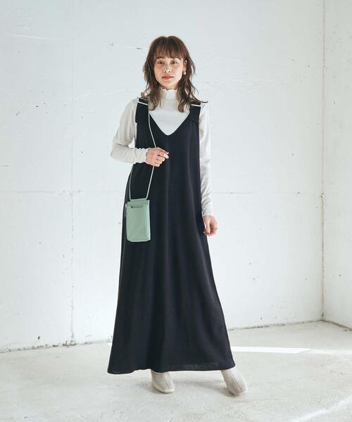 coen（コーエン）の「メロータートルネックロンT#（Tシャツ/カットソー・レディース・オフホワイト/ナチュラル/グレー/ブラック・M/L）」の8枚目の写真