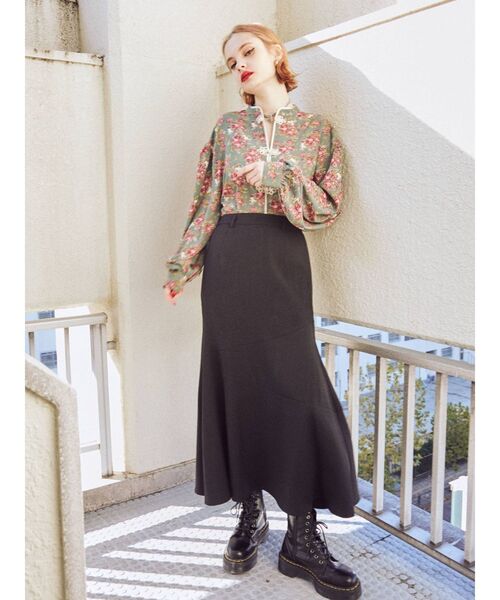 jouetie（ジュエティ）の「マーメイドパターンスカート（スカート・レディース・ブラック/ブラウン/グリーン/その他1・MEDIUM）」の9枚目の写真