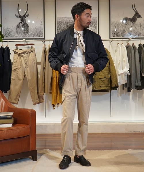 Banana Republic(バナナリパブリック)の「ウォーターリペレント ボンバージャケット(ブルゾン・メンズ・ネイビー・S/XL/M/L)」の11枚目の写真