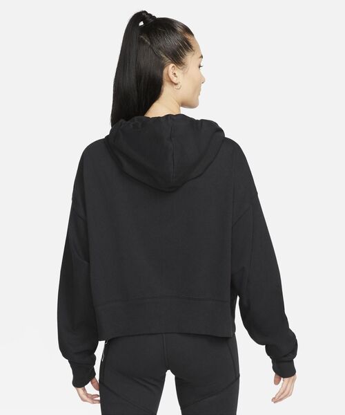 NIKE(ナイキ)の「《セットアップ対応商品》ナイキ スポーツウェア ウィメンズ オーバーサイズド ジャージー プルオーバー パーカー / Nike Sportswear Women's Oversized Jersey Pullover Hoodie(パーカー・レディース・カーキ系1/ブラック/クリーム・S/M/L/2XL/XL/XS)」の8枚目の写真