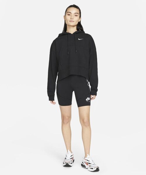 NIKE(ナイキ)の「《セットアップ対応商品》ナイキ スポーツウェア ウィメンズ オーバーサイズド ジャージー プルオーバー パーカー / Nike Sportswear Women's Oversized Jersey Pullover Hoodie(パーカー・レディース・カーキ系1/ブラック/クリーム・S/M/L/2XL/XL/XS)」の7枚目の写真